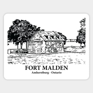 Fort Malden - Amherstburg ON Magnet